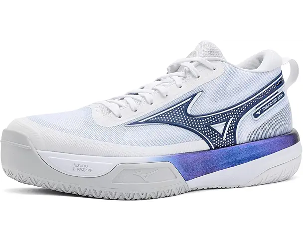 supply lab Mizuno Mizuno Neo Jump Unisex White/Estate Blue