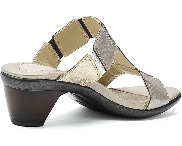 Supply Lab Naot Form Women's Silver Threads Leather/Radiant Gold Leather/Soft Silver Leather