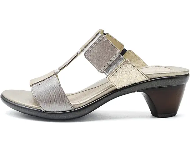 Supply Lab Naot Form Women's Silver Threads Leather/Radiant Gold Leather/Soft Silver Leather