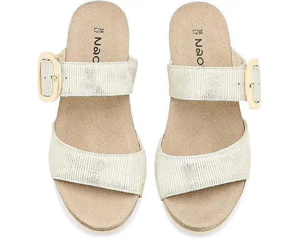 Supply Lab Naot Magic Women's Platinum Striped Suede