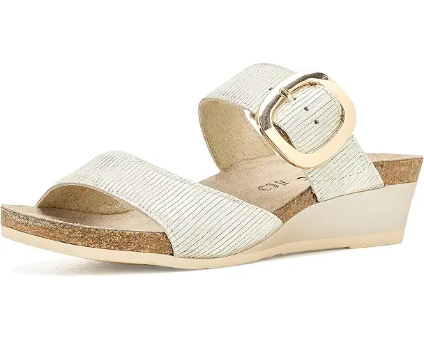 supply lab Naot Magic Women's Platinum Striped Suede