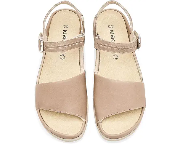 Supply Lab Naot Nagoya Women's Khaki Beige Leather/Soft Stone Leather