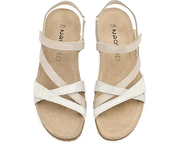 Supply Lab Naot Sophia Women's Titanium Leather/Platinum Leather/Quartz Metallic Leather