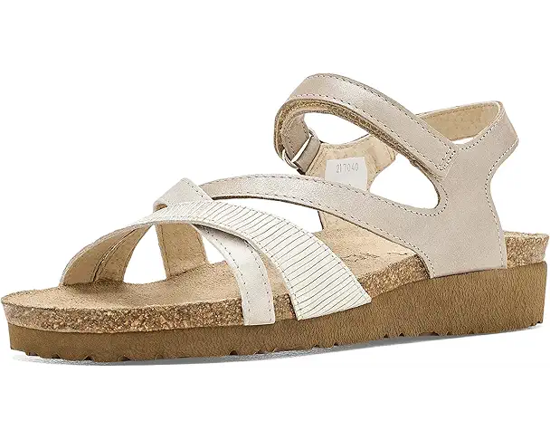 supply lab Naot Sophia Women's Titanium Leather/Platinum Leather/Quartz Metallic Leather