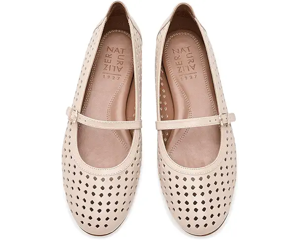 Supply Lab Naturalizer Aria-Perf Women's Ivory Mist Leather