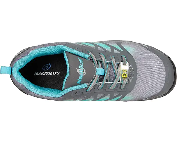 Supply Lab Nautilus Safety Footwear Specialty ESD Grey Carbon Toe SD10 - 2485 Women's Grey