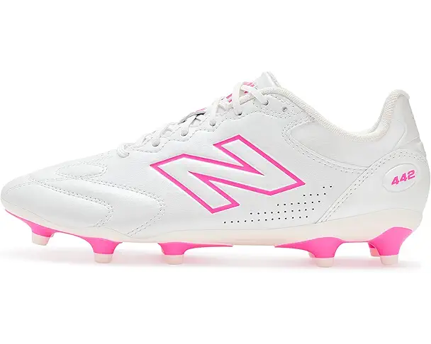 Supply Lab New Balance 442 Team Fg V3 Soccer Cleats Unisex Sea Salt/Pink Heat