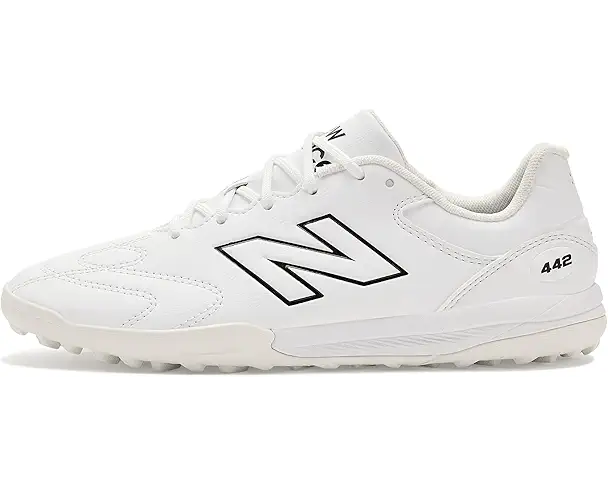 Supply Lab New Balance Kids 442 Team TF V3 (Little Kid/Big Kid) White/Black