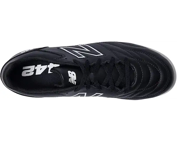 Supply Lab New Balance Kids 442 V2 Academy FG (Little Kid/Big Kid) Black/White