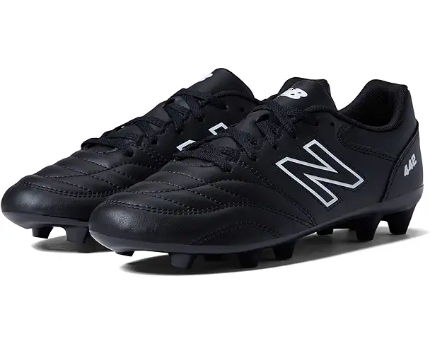 supply lab New Balance Kids 442 V2 Academy FG (Little Kid/Big Kid) Black/White
