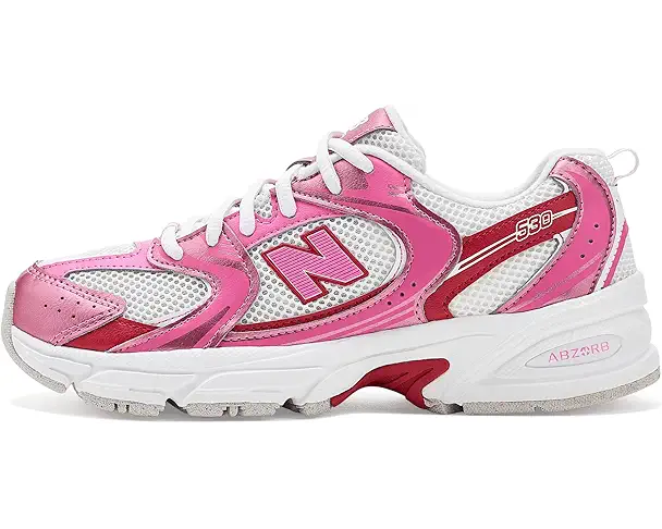 Supply Lab New Balance Kids 530 (Big Kid) Pink Satin/Shadow Red