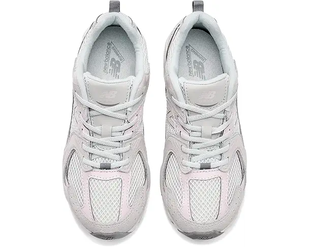 Supply Lab New Balance Kids 530 Bungee (Little Kid) Grey Matter/Pink Salt