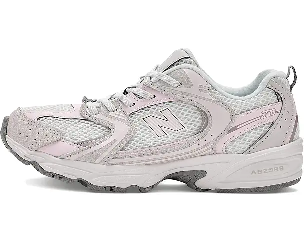 Supply Lab New Balance Kids 530 Bungee (Little Kid) Grey Matter/Pink Salt