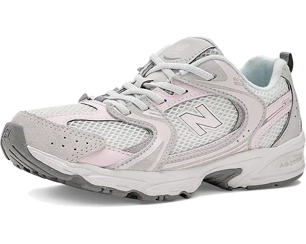 supply lab New Balance Kids 530 Bungee (Little Kid) Grey Matter/Pink Salt