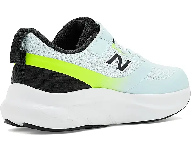 Supply Lab New Balance Kids Fresh Foam 625 V1 Bungee Lace (Little Kid) Glint Blue/Alkaline Green