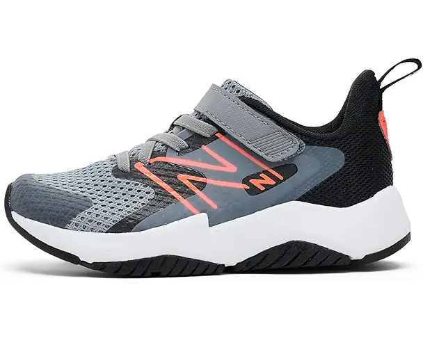 Supply Lab New Balance Kids Rave Run V2 (Little Kid) Slate Grey/Black