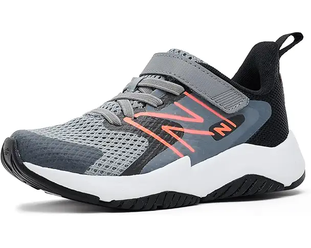 supply lab New Balance Kids Rave Run v2 (Little Kid) Slate Grey/Black