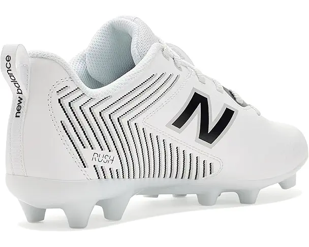 Supply Lab New Balance Kids Rush V5 (Little Kid/Big Kid) White/Black/Team Red