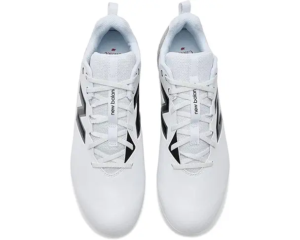 Supply Lab New Balance Rush V5 Low Lacrosse Cleats Men's White/Black/Team Red