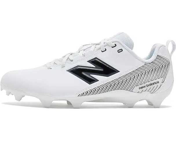 Supply Lab New Balance Rush V5 Low Lacrosse Cleats Men's White/Black/Team Red