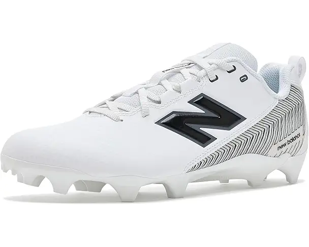 supply lab New Balance Rush V5 Low Lacrosse Cleats Men's White/Black/Team Red
