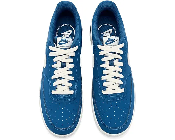 Supply Lab Nike Court Vision Low Premium Men's Court Blue/Pale Ivory