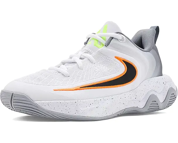 supply lab Nike Kids Giannis Immortality 4 (Big Kid) White/Black/Volt/Wolf Grey