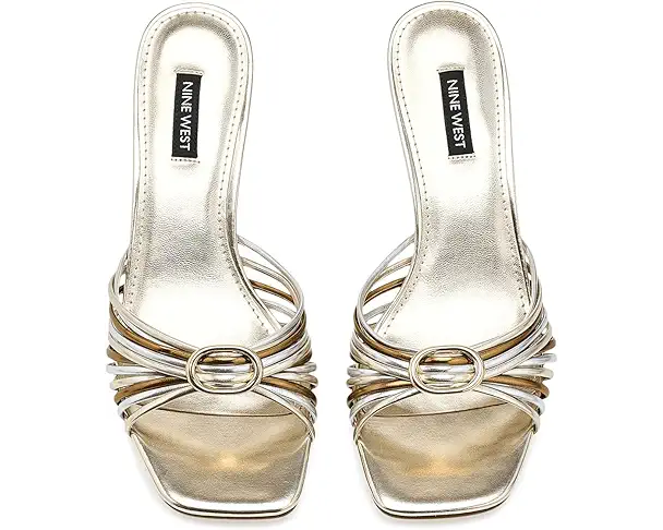 Supply Lab Nine West Dumel Women's Gold/Silver/Bronze