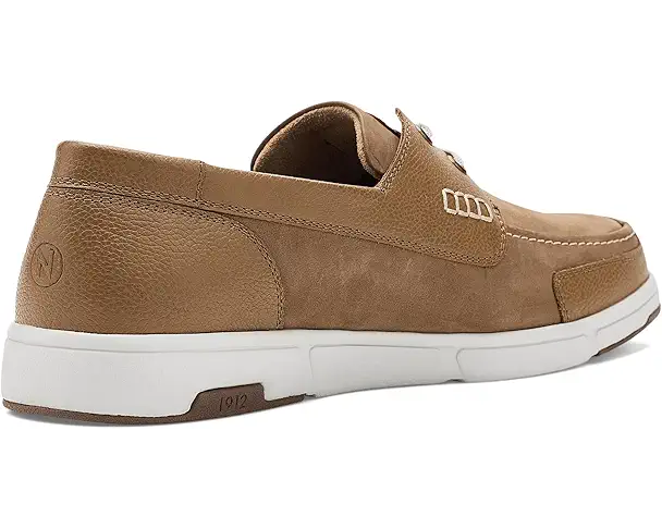 Supply Lab Nunn Bush Luca Moccasin Toe Boat Oxford Lightweight Comfortable Nautical Lace-Up Men's Tan