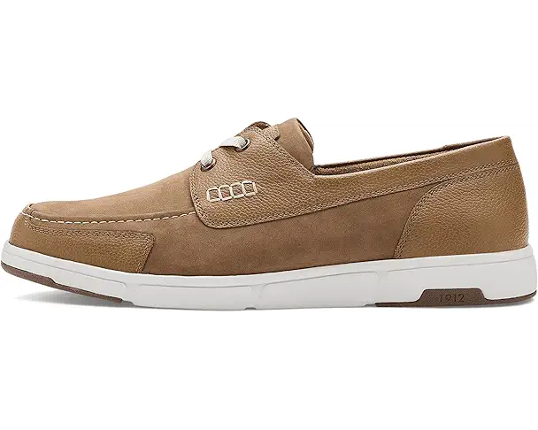 Supply Lab Nunn Bush Luca Moccasin Toe Boat Oxford Lightweight Comfortable Nautical Lace-Up Men's Tan