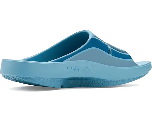 Supply Lab OOFOS Ooaah Sport Slide Unisex Blue Wave