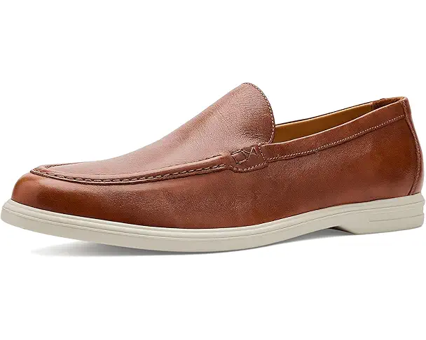 supply lab Peter Millar Excursionist Leather Venetian Loafer Men's Cognac