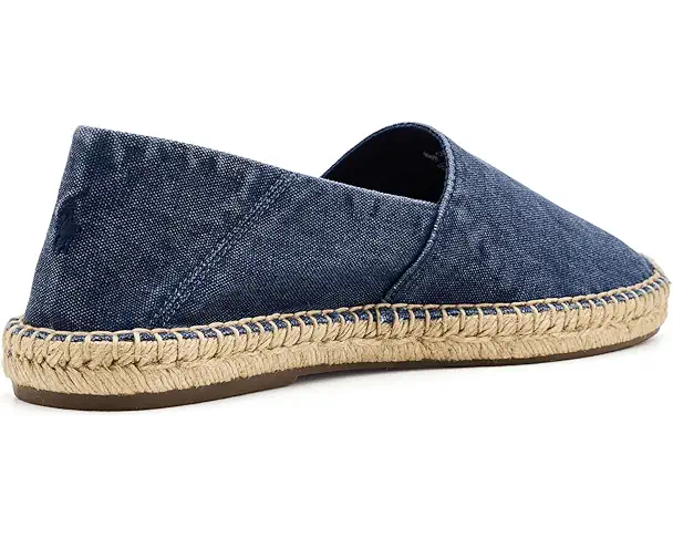 Supply Lab Polo Ralph Lauren Cevio Washed Canvas Espadrilles Men's Navy