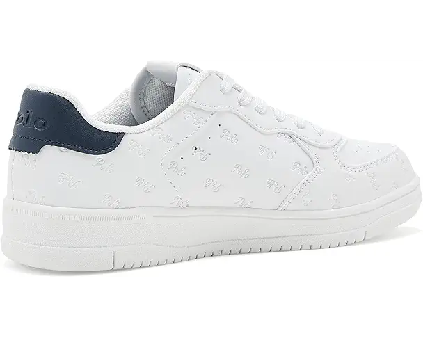 Supply Lab Polo Ralph Lauren Kids Masters Court (Big Kid) White/Navy