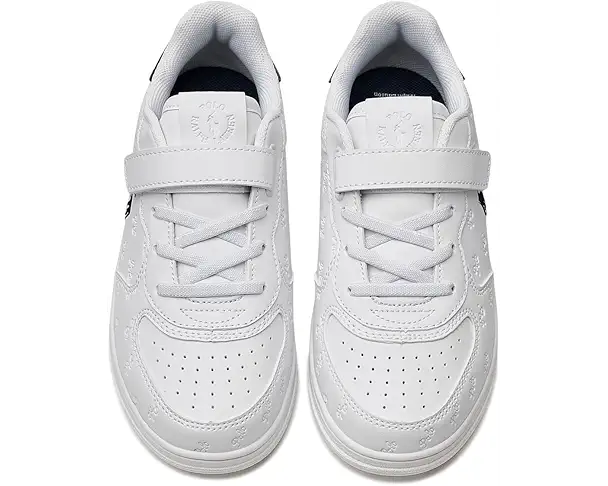 Supply Lab Polo Ralph Lauren Kids Masters Court Ps (little Kid/Big Kid) Unisex White/Navy