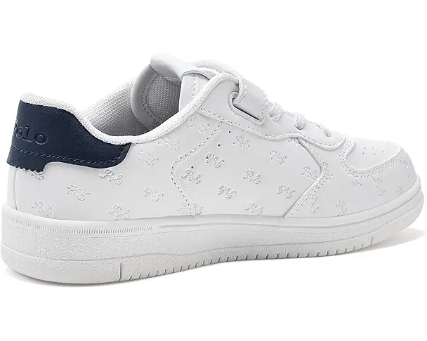 Supply Lab Polo Ralph Lauren Kids Masters Court Ps (little Kid/Big Kid) Unisex White/Navy