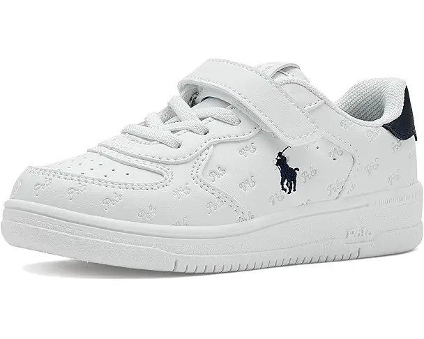 supply lab Polo Ralph Lauren Kids Masters Court Ps (Toddler) White/Navy