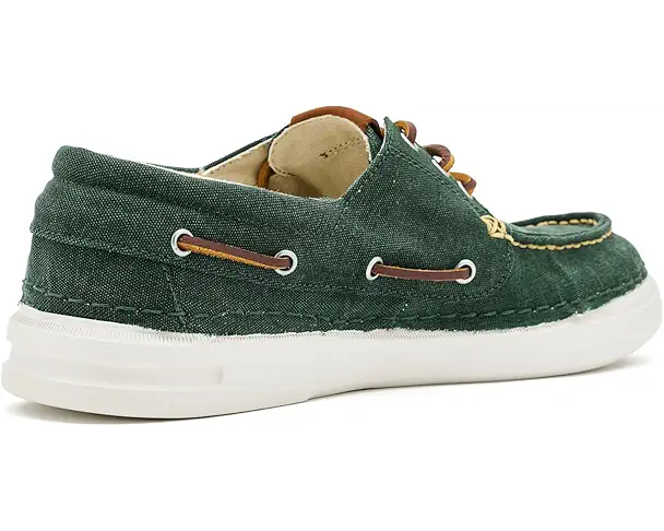 Supply Lab Polo Ralph Lauren RLite Mariner Canvas Boat Shoes Men's Forest