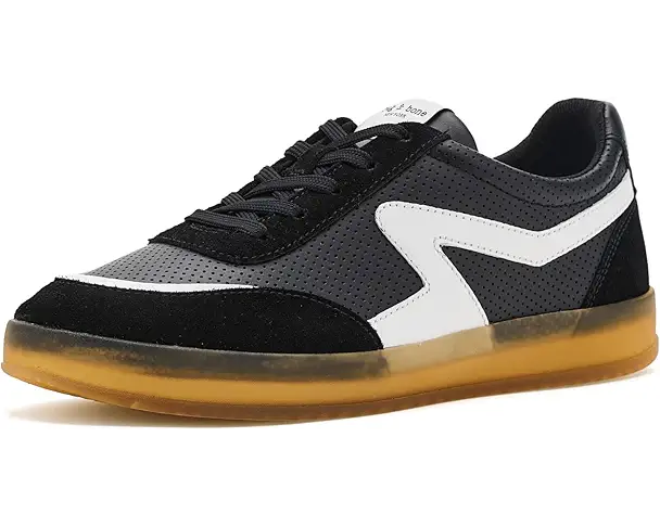 supply lab rag & bone Retro Court Sneakers 2.0 Women's Black Suede