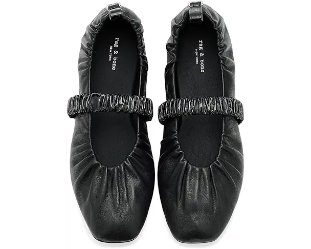 Supply Lab Rag & Bone Spire Ruched Mary Jane Women's Black