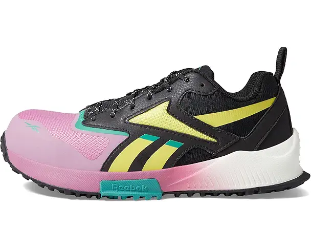 Supply Lab Reebok Work Lavante Trail 2 Work EH Comp Toe Women's Black/Yellow/Pink
