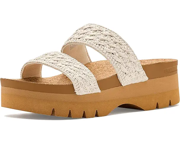 supply lab Reef Cushion Vista Higher Women's Vintage Tan Textile