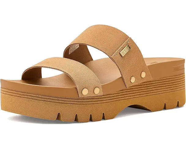 supply lab Reef Vista Higher Cleo Women's Tan Suede