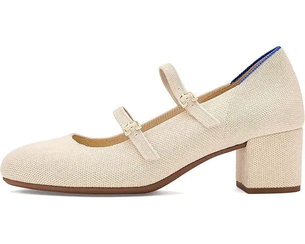 Supply Lab Rothy's The Double Buckle Mary Jane Heel Women's Conch