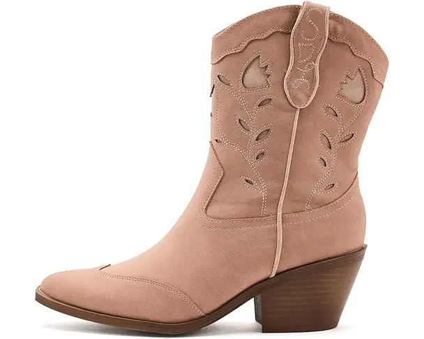 Supply Lab Sam & Libby Flash Western Short Boots Women's Washed Rose