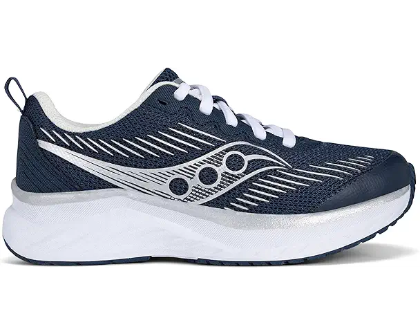 Supply Lab Saucony Kids Cadence (Little Kid/Big Kid) Navy/Silver