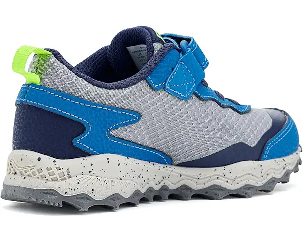 Supply Lab Saucony Kids Peregrine Shield KDZ A/C Sneakers (Little Kid/Big Kid) Grey/Royal