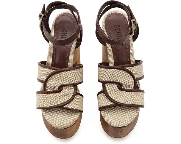 Supply Lab Schutz Rita Cutout Women's Natural Sand/Root Brown