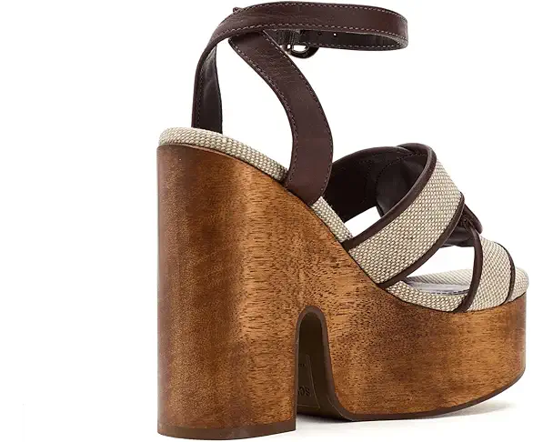 Supply Lab Schutz Rita Cutout Women's Natural Sand/Root Brown