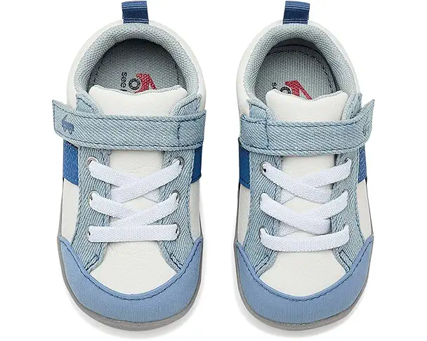 Supply Lab See Kai Run Connor Mini (infant/Toddler) Men's White/Washed Denim